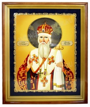 Икона настенная - святитель Кирилл Туровский