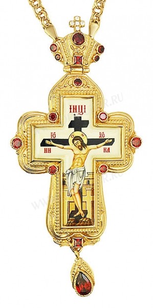 Крест наперсный с сцепью №0285