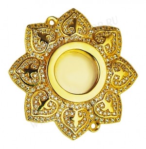 Мощевик накладной латунный