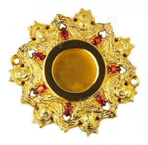 Мощевик накладной латунный