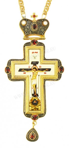 Крест наперсный с цепью - А289