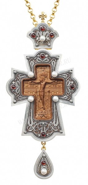 Крест наперсный №035