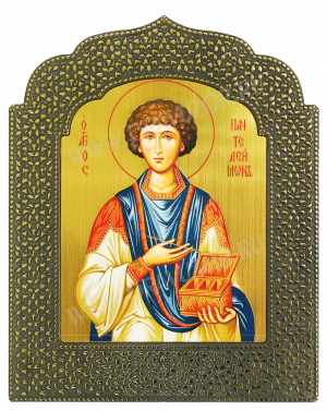 Икона св. Великомученика и целителя Пантелеимона