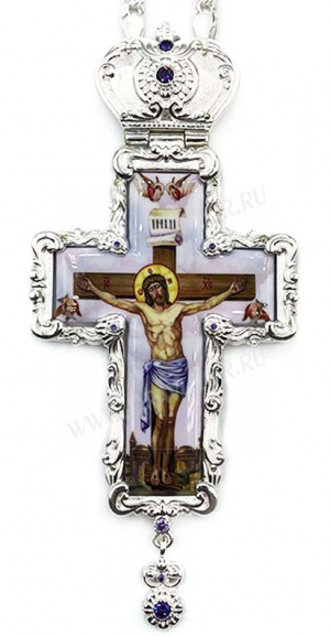 Крест наперсный с украшениями - А325