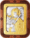 Икона: св. благов. В.Князь Александр Невский - A126-6