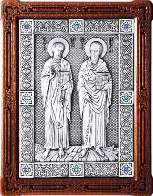 Икона: свв. Апостолы Петр и Павел - A142-2