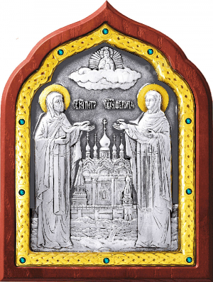 Икона свв. Преп. Петра и Февронии Муромских - A67-6