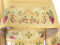 Греческое вышитое облачение священника - "Хризантемы" (жёлтое-золото) (деталь), обиходная отделка