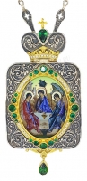 Панагия - А1381 с образом Божией Матери Умиление