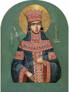 Икона: Преп. Елена Королева Сербская - ES44