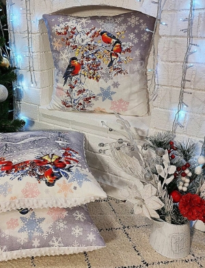 Подушка рождественская - 2