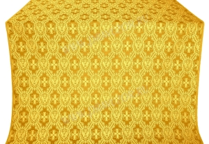 Шёлк "Серафимы" (жёлтый/золото)