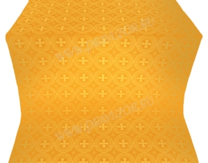 Парча "Георгиевский крест" (жёлтая/золото)