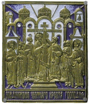 Икона - Воздвижение Св. Креста - К331