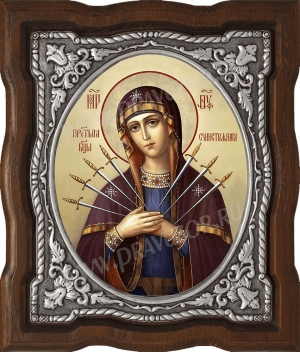 Икона: Пресв. Богородица Семистрельная - A143-1-3