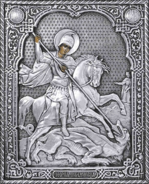 Икона: Св. Георгий Победоносец - R130