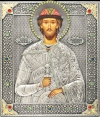 Икона: Св. блгв. В.К. Александр Невский - R242-2