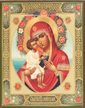 Образ: "Жировицкая" икона Пресвятой Богородицы