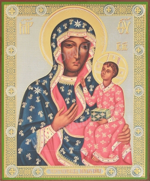 Образ: "Ченстоховская" икона Пресвятой Богородицы