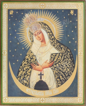 Образ: "Остробрамская" икона Пресвятой Богородицы