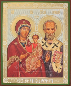 Образ: "Оковецкая" икона Пресвятой Богородицы
