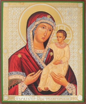 Икона: образ Пресвятой Богородицы "Селигерская"