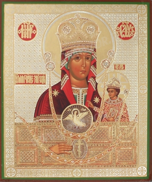 Икона: образ Пресвятой Богородицы "Умягчение злых сердец"