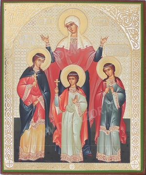 Икона: Свв. мученицы Марфа и Мария