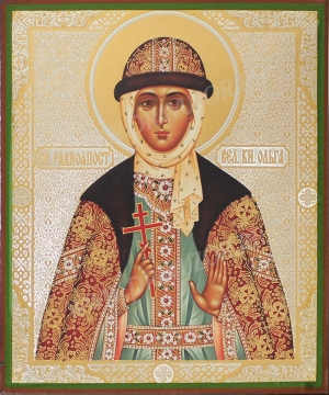Икона: Св. благоверная равноапостольная княгиня Ольга