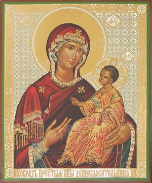 Икона: образ Пресвятой Богородицы "Душеспасительница"
