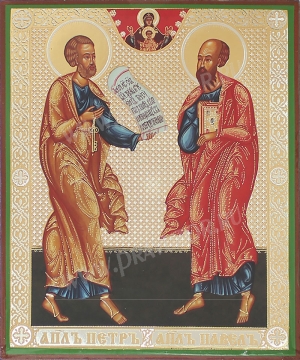 Икона: Свв. Апостолы Пётр и Павел - 2