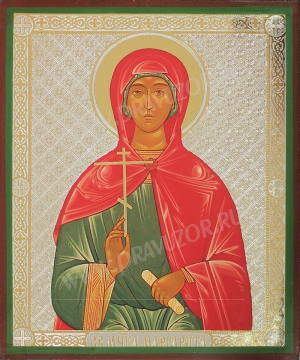Икона: Святая мученица Маргарита