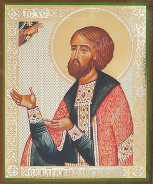 Икона: Святой благоверный князь Олег Рязанский