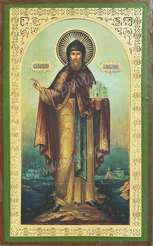 Икона: Преподобный благоверный князь Даниил Московский