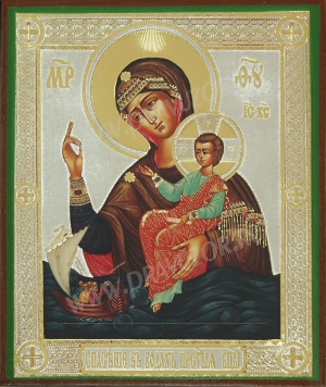 Икона: образ Пресвятой Богородицы "Спасение в водах"