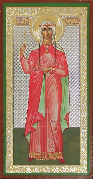 Икона: Св. мученица Людмила Чешская
