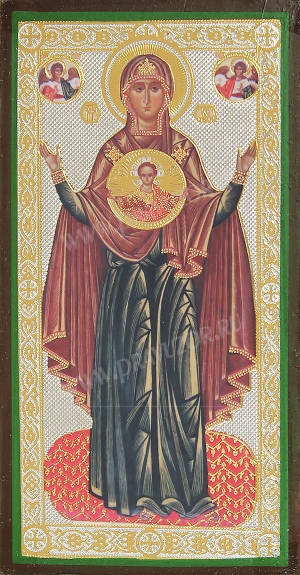 Икона: образ Пресвятой Богородицы "Знамение"