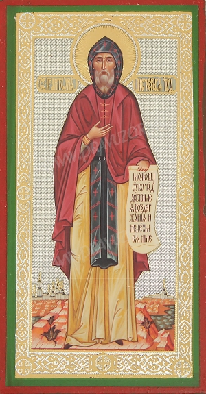 Икона: Св. праведный Антоний Печерский чудотворец