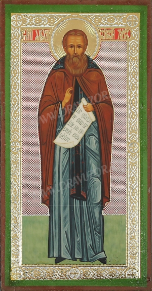Икона: Преподобный Александр Свирский