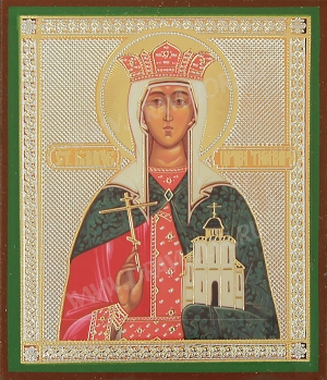 Икона: Святая благоверная царица Тамара