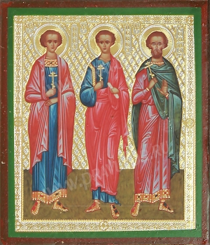 Икона: Свв. мученики Инна, Пинна и Римма