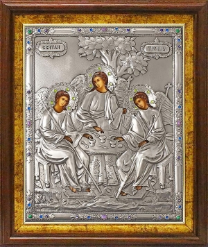 Икона: Св. Троица - Р19 (24x28 см)