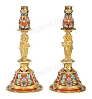 Подсвечник настольный №12-2