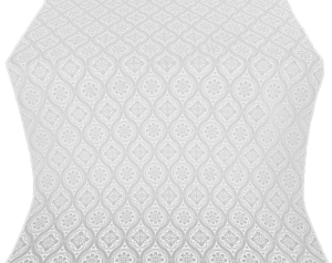 Парча "Византия" (белая/серебро) 1.2 м
