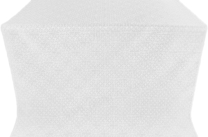 Парча "Иерусалимский крест" (белая/серебро) 1.6 м