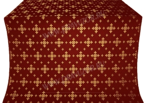 Парча "Белозерск" (бордо/золото) 1.3 м
