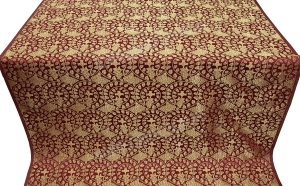 Парча "Феофания" (бордо/золото) 1.6 м