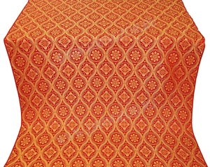 Парча "Византия" (красная/золото) 1.6 м