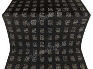 Парча "Абакан" (чёрная/серебро) 1.9 м