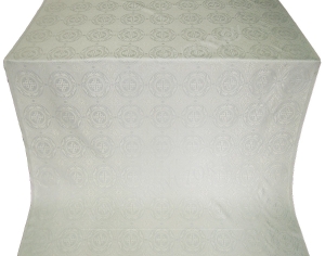 Шёлк "Коринф" (белый/серебро) 1.6 м